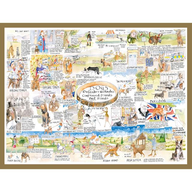 Dogs - Tim Bulmer 1000 piece jigsaw puzzle