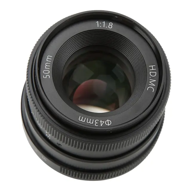 50mm F1.8 Large Aperture Lens for Fuji XA1 XA10 XA2 XA3 XPRO1 XPRO2 XPRO3 Camera