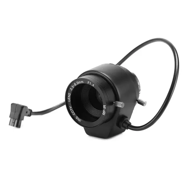 720P 3.5-8mm Focal Length CCTV HD Auto Aperture Lens CS Mount for Surveillance Security Camera