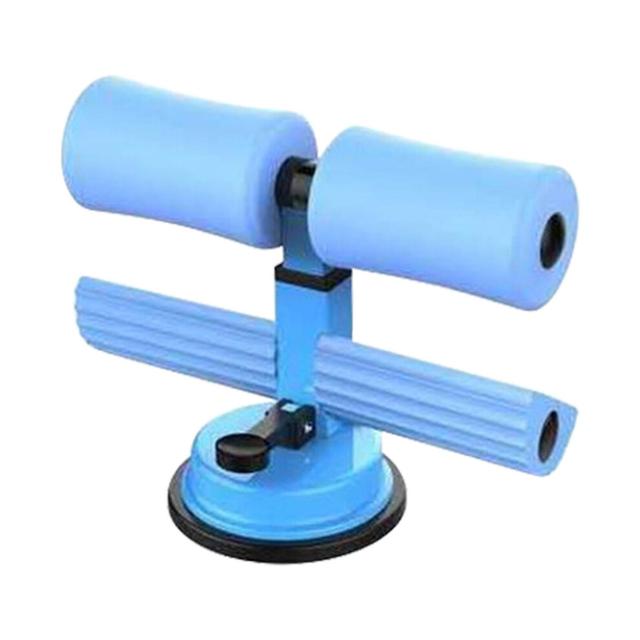 Sit Up Bar Floor Metal Double Rod Portable Sit Up