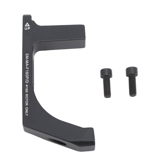 Bike Disc Brake Adapter Aluminium Alloy Black