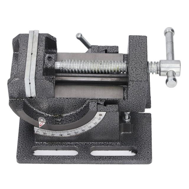 3" Cast Steel Angle Vise 0-90 Tilt Adjustable Clamping Width for Stability