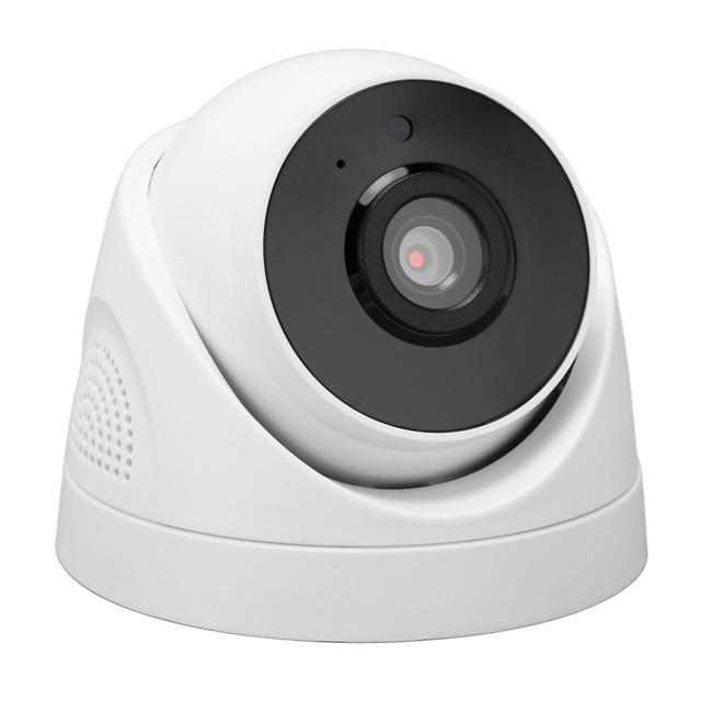 Wireless 1080P Night Vision Camera - Impact Resistant, Indoor & Outdoor White