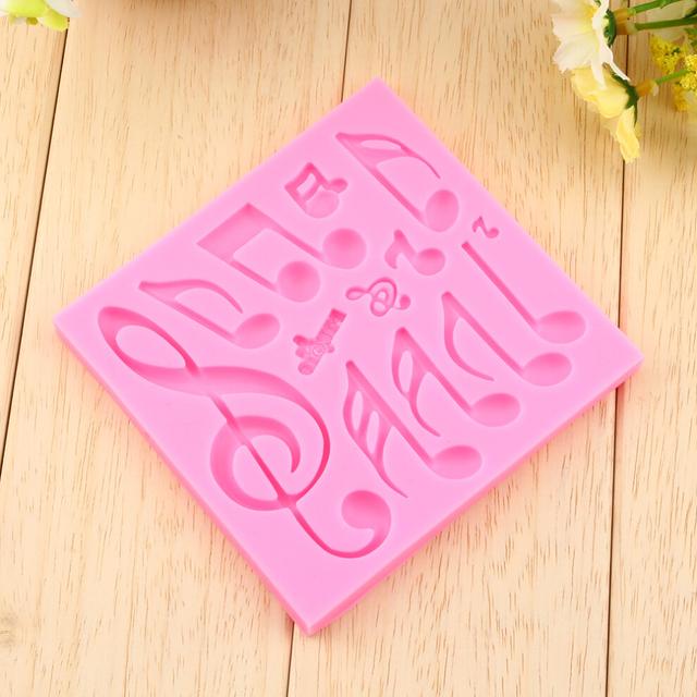 Silicone Music Note Lace Mold for Cake Decorating -100 to +450F