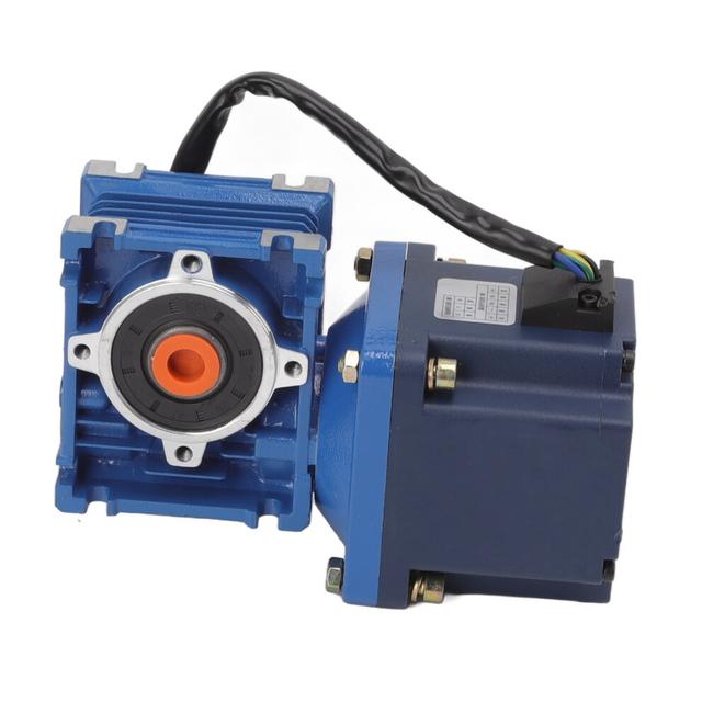 DC Brushless Worm Gear Motor High Torsion Hollow
