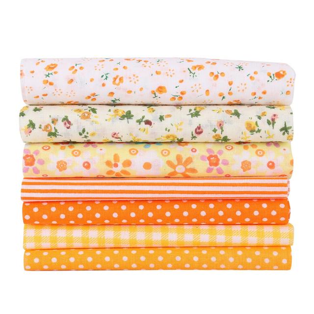 7pcs / set 100% Cotton Batiks Sewing Craft Cloth
