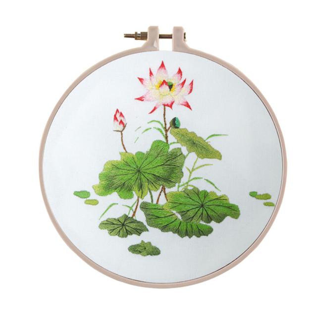 Embroidery Linen Fabric Plain Fabric For Embroidery 3pcs