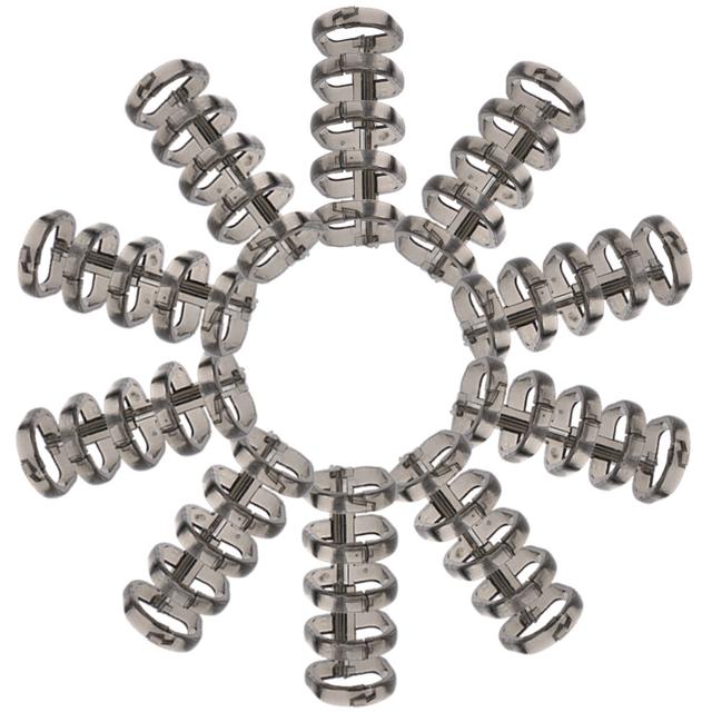 10 Pcs Binder Rings Replacement Notebook Key Black