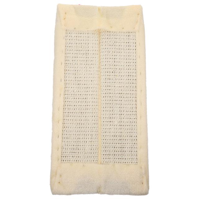 Wall Mounted Cat Scratching Post Beige Wood 1pack