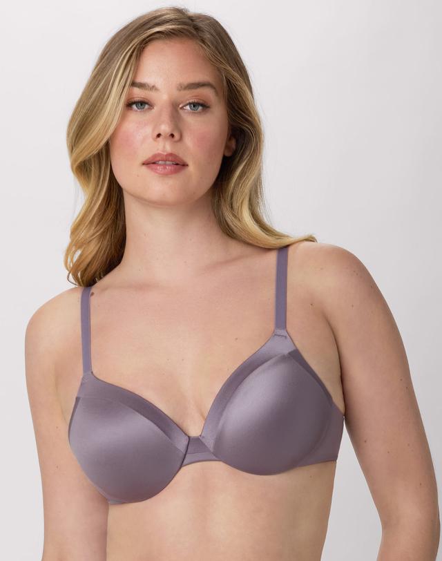 Maidenform Cushioned Underwire Bra, Comfort Devotion, Full Coverage, Convertible Perfectly Purple 40C Women's