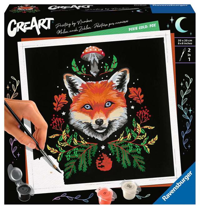 Jeu CreArt - 20x20cm - Renard / Pixie Cold Edition Ravensburger