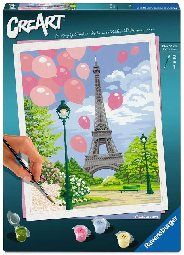 Jeu CreArt - 24x30cm - Spring Ravensburger