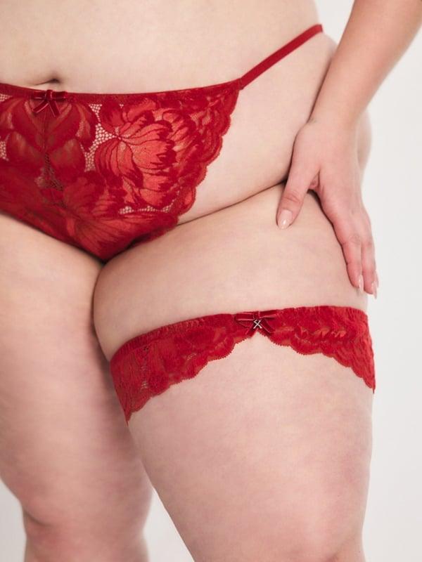 Plush Rush Velvet Garter Belt