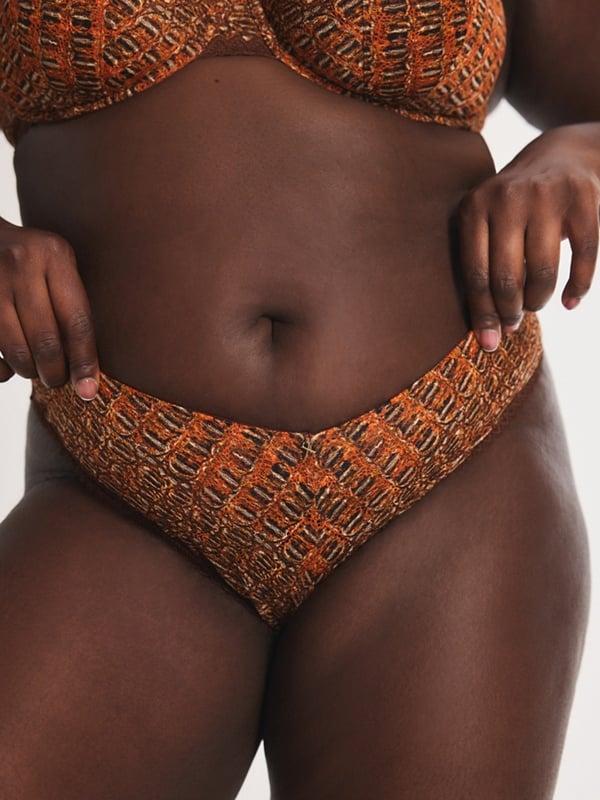 Savage X Croc Crush Brazilian Knickers