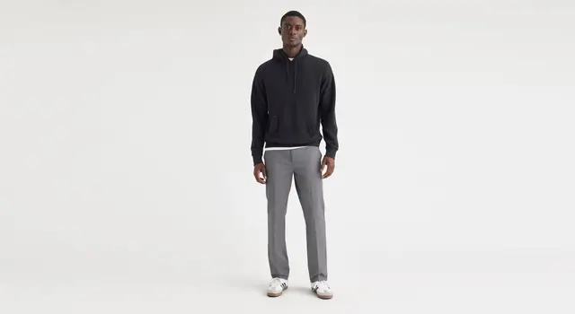 Dockers Essential Chinos - Straight Fit - Men's - Grey 30 x 32