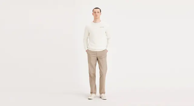 Dockers Signature Khakis - Classic Fit Pants - Men's - Tan 40 x 29