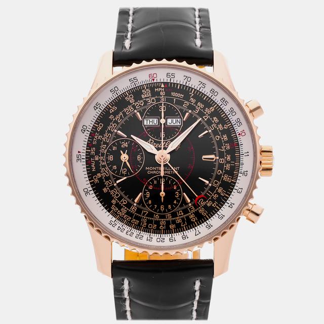 Pre-Owned Breitling Montbrillant Datora Chronograph R2133012/B856 43 mm