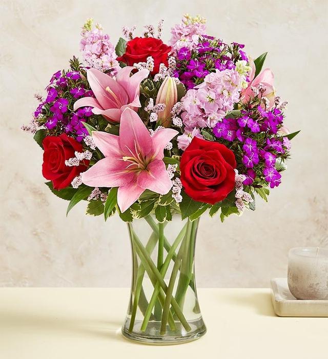 1-800-Flowers Flower Delivery Elegant Beauty Bouquet Double