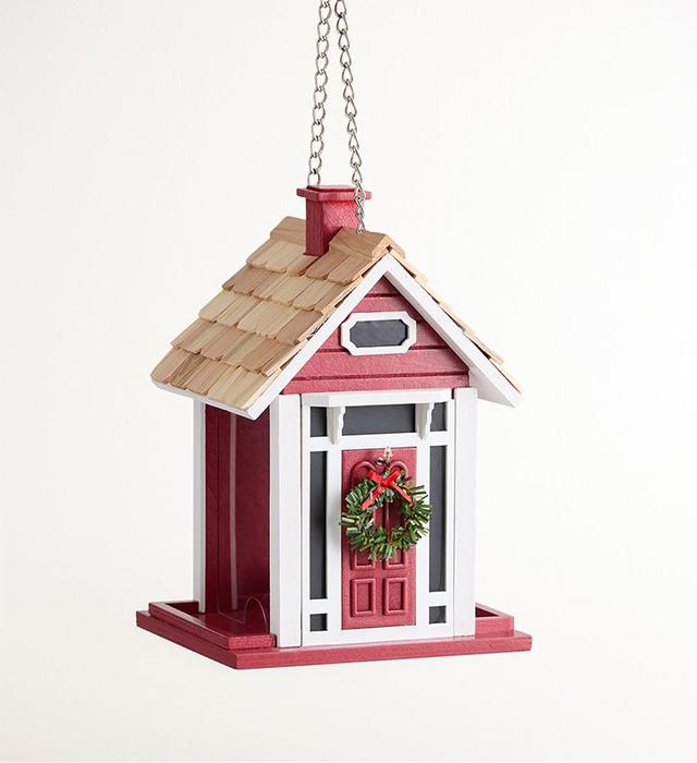 1-800-Flowers Gifts Delivery Winter Cottage Birdfeeder