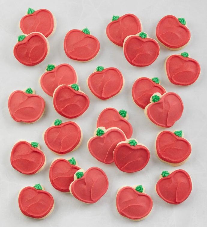 Buttercream Frosted Apple Shape Sugar Cookies - 24 by Cheryl's Cookies