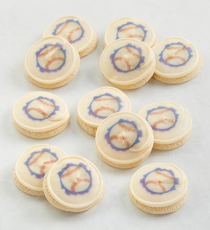 Baseball Cookie Gift Box by Cheryl's Cookies