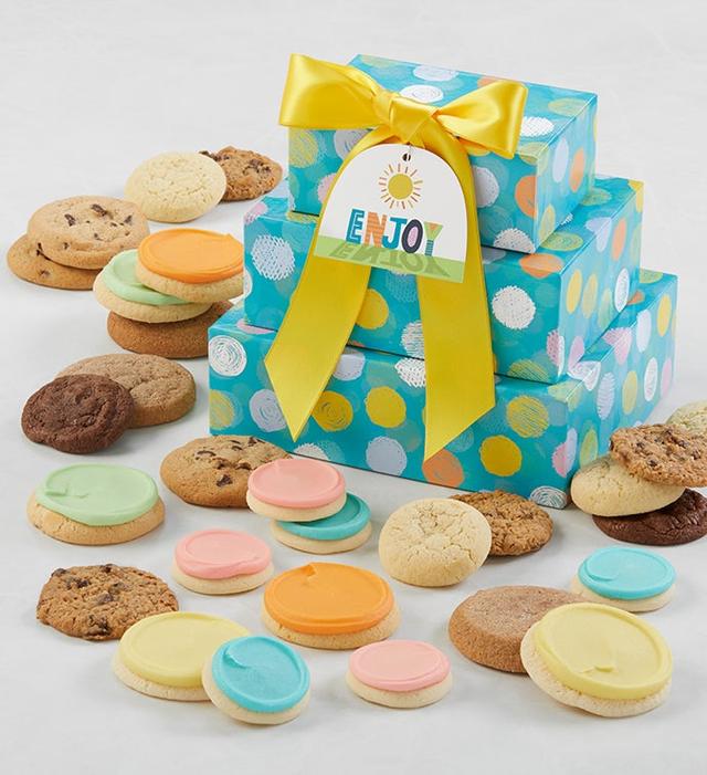 Enjoy Gift Tower by Cheryl's Cookies