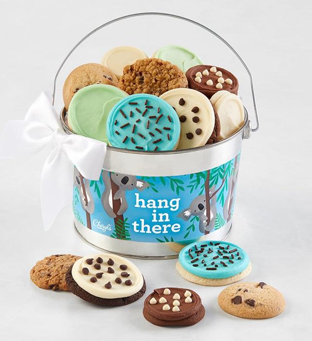 Hang In There Treats Pail by Cheryl's Cookies