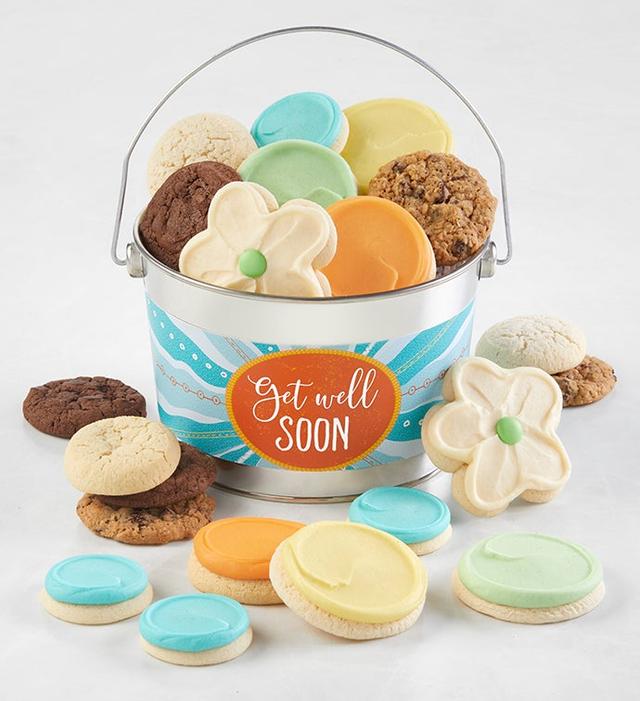 Get Well Soon Treats Pail by Cheryl's Cookies