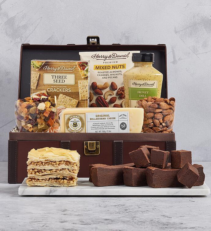 Gourmet Treasure Chest, Assorted Foods, Gifts by Harry & David