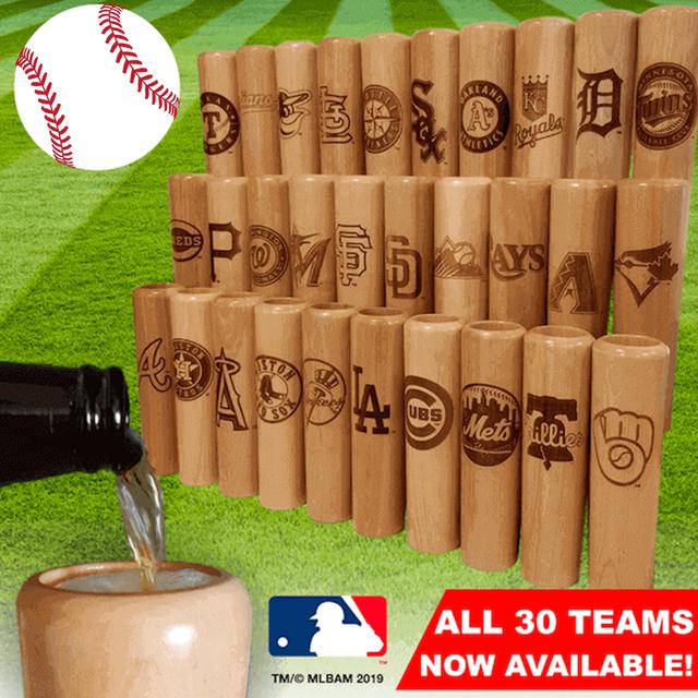 12 oz Baseball Bat Mug - Oakland Athletics