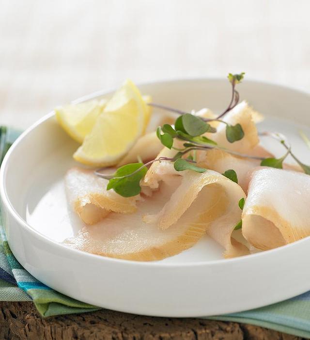 Wild Sablefish Nova Lox - cured, cold-smoked, sliced, 4 oz 6 portions, Food Gourmet Seafood | Vital Choice