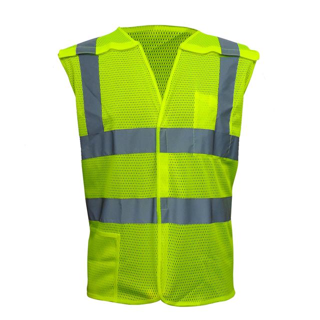 Samco HiVis Reflective Breakaway Vest | Lime | M