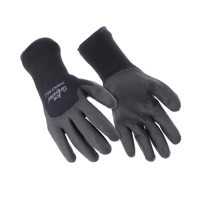 Samco PVC Dipped Nylon & Terrycloth Gloves | Black | S