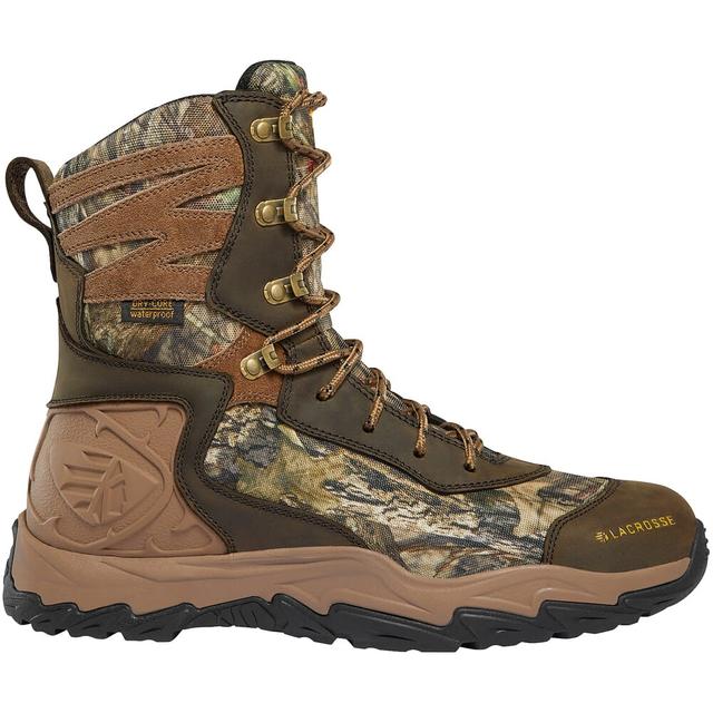 Lacrosse Windrose 8" Mossy Oak B/U-C 600g Laced Boot 513361, 8M