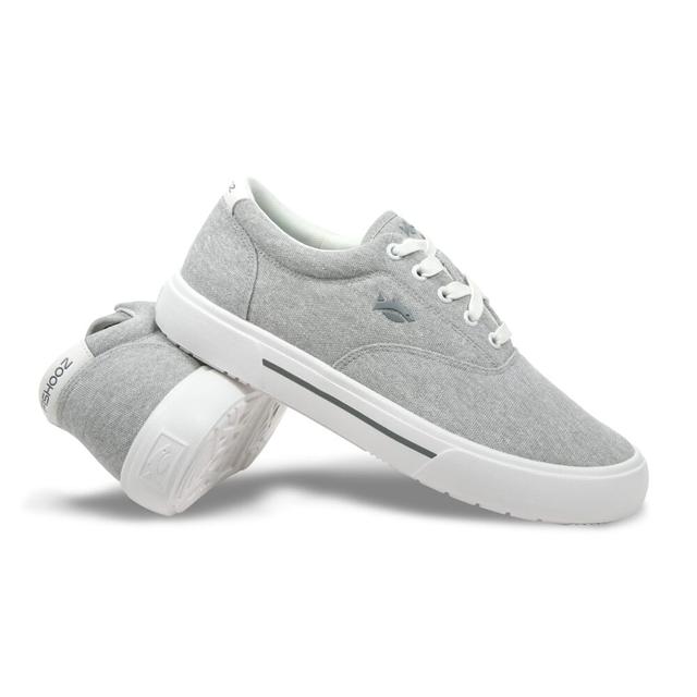 Fishooz Women's Sunwashed Lace Grey/White Shoes SUN-WLC-GRY-W in Gray, 9.5