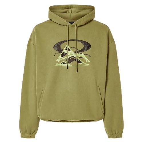 Oakley Summit Peak Hoodie Fern FOA406174-70N in Green, Medium