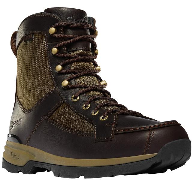 Danner Recurve 7" Brown/Olive Moc-Toe Hunting Boot 47614, 10.5D