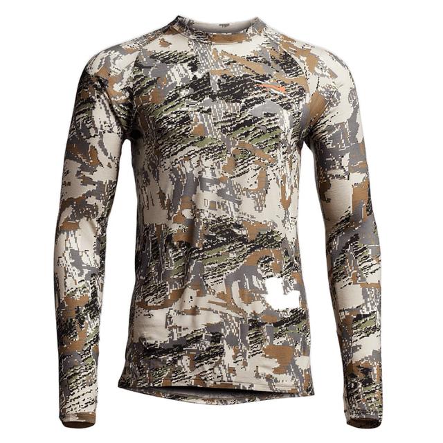 Sitka Gear Big Game Open Country CORE Merino 120 Long Sleeve Crew Top 600155-OB Top, 2XL
