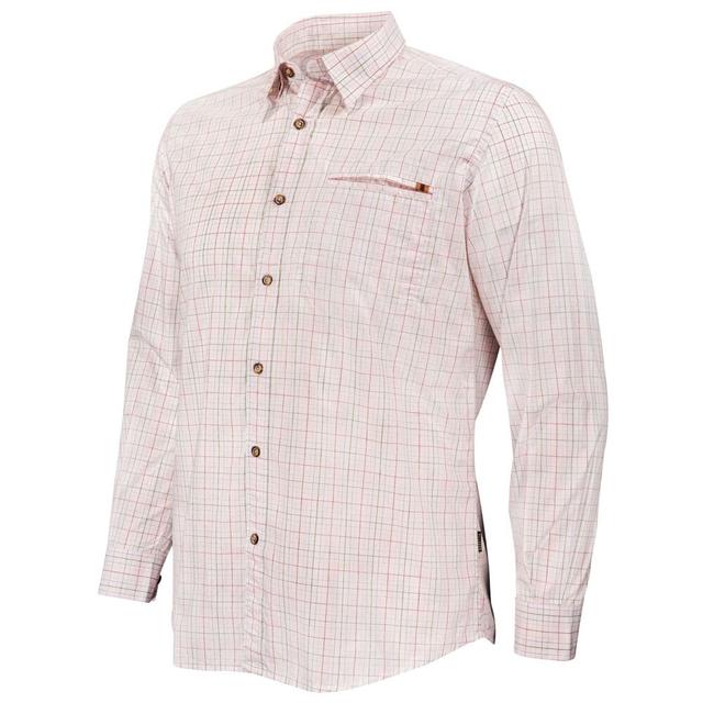Beretta Trail Plain Collar Shirt Green/Blue/Pink/Fuchsia Check LU801T153301B1, Medium