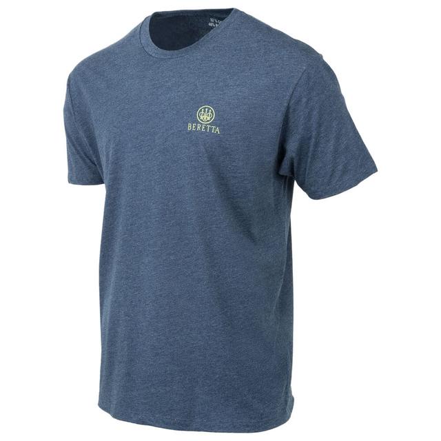 Beretta Legacy SS T-Shirt Navy Heather TS218T1890051Y Top, XL