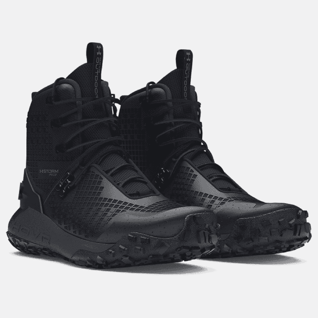 Under Armour Whitetail HOVR Dawn 2.0 Waterproof Boots Black/Jet Gray 3025573-002, 7.5