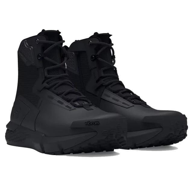 Under Armour Charged Valsetz Waterproof Zip Boot Black 3027679-001, 10.5
