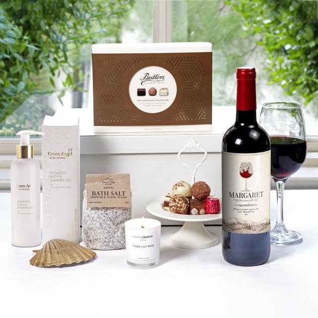 Luxury Pamper Hamper with Wine