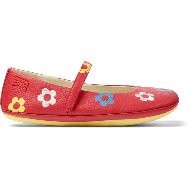 CAMPER Twins - Ballerines pour Filles - Rouge, taille 32, Cuir lisse