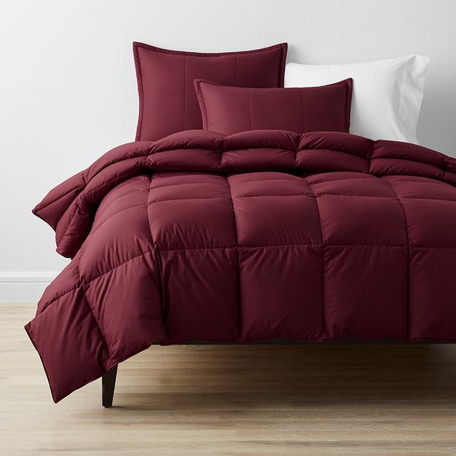 Premium Down Extra Warmth Comforter - Purple/Red, Size Twin XL, Cotton | The Company Store