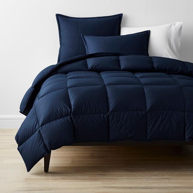 Premium LoftAIRE™ Down Alternative Extra Warmth Comforter - Navy Blue, Size Full, Cotton | The Company Store