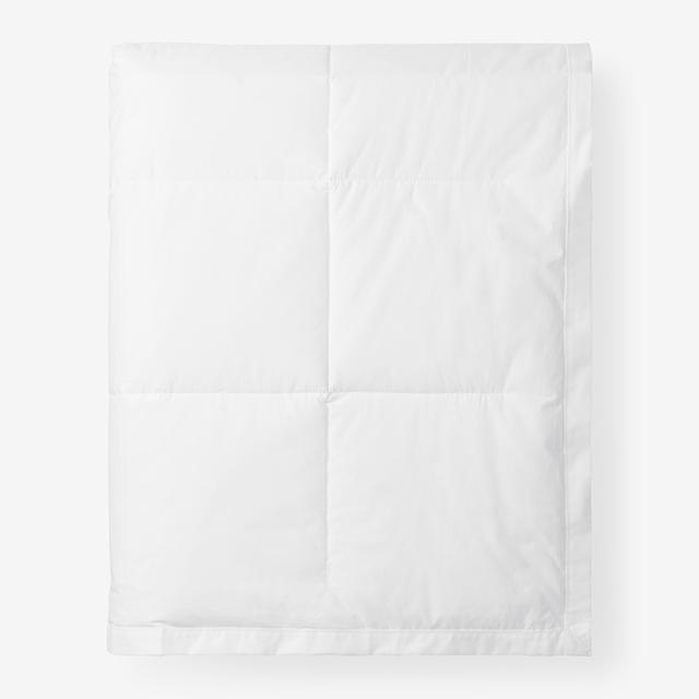 Premium LoftAIRE™ Down Alternative Blanket - White, Size Twin, Cotton, Medium Warmth | The Company Store