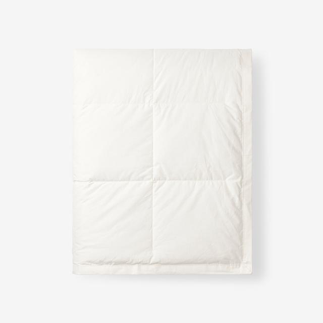 Premium Down Throw Blanket - Ivory, Size 50 In. X 70 In., Cotton | The Company Store