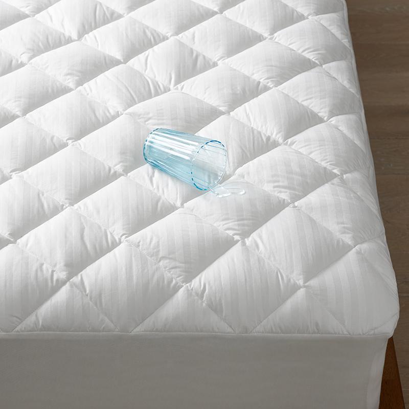 Waterproof Mattress Pad - White, Size Deep Pocket Twin, Cotton | The Company Store
