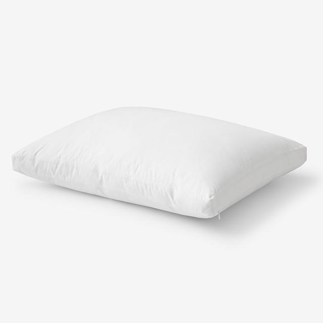 Gusseted Pillow Protector - White, Size Standard, Cotton | The Company Store